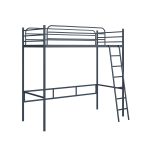 Beliche Suspenso de Ferro Solteiro Nick - Cinza - Imagem 5