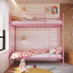 Beliche Solteiro em Ferro James Rosa bebe