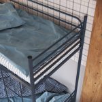 Beliche Solteiro em Ferro James - Cinza - Imagem 2