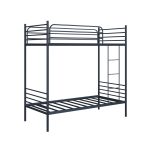 Beliche Solteiro em Ferro James - Cinza - Imagem 5