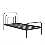 Cama Solteiro de Ferro Juliet - preto — vista produto | Camas e Beliches